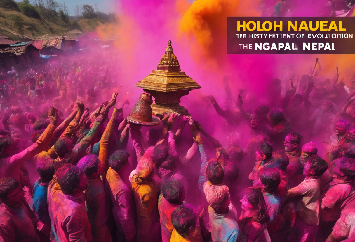 The Colorful Evolution: A Journey through the History of Holi Festival in Nepal